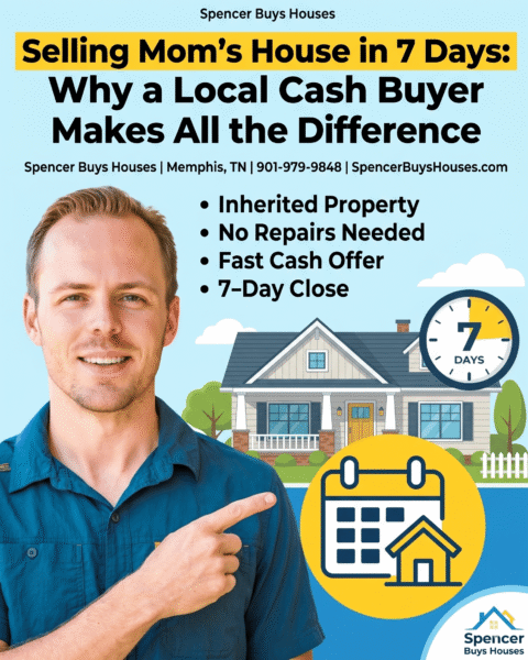 Selling Mom’s House in 7 Days: Why a Local Cash Buyer Makes All the Difference